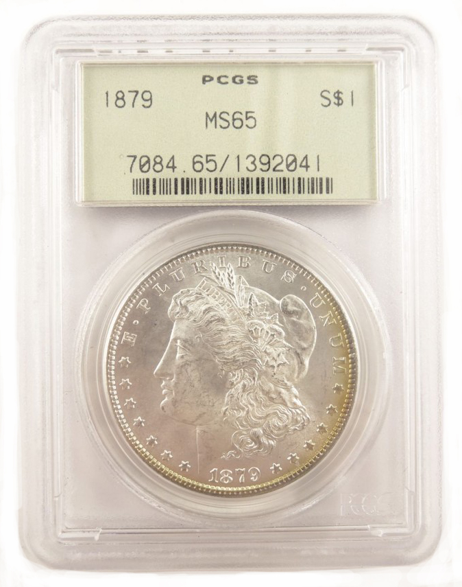 PCGS Graded American 1 Dollar Liberty Head Silver Dollar