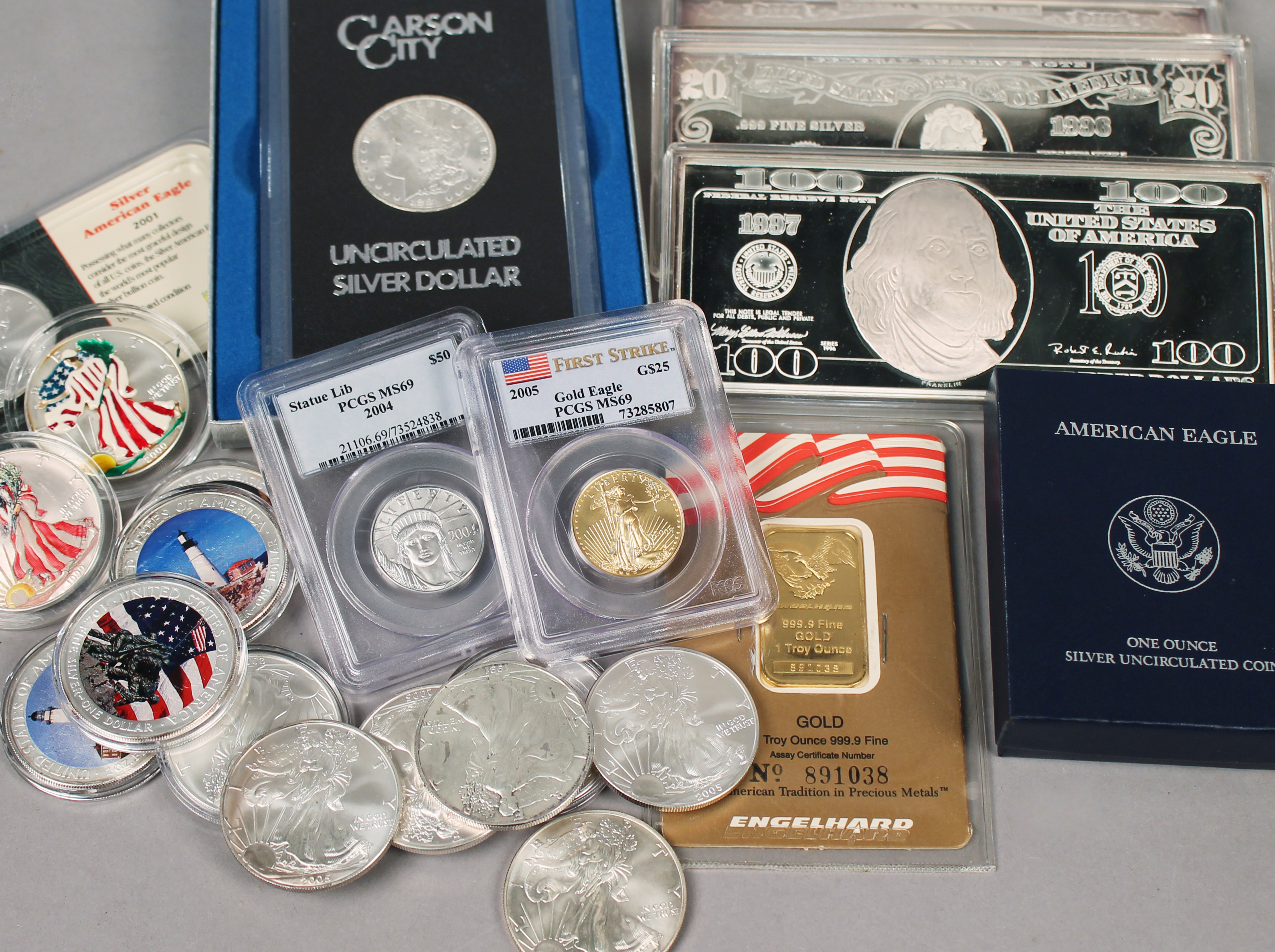 Gold and Silver Bullion Coins